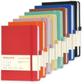 Heture 8 Pack Lined Journal Notebooks, A5 Hardcover Notebooks