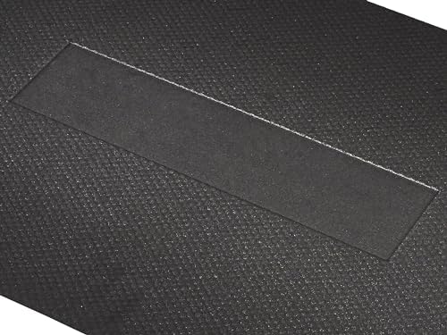 Amazon Basics 3/4" Rectangular Durable Anti-Fatigue Supportive Comfort Standing Mat, 32" x 20", Black