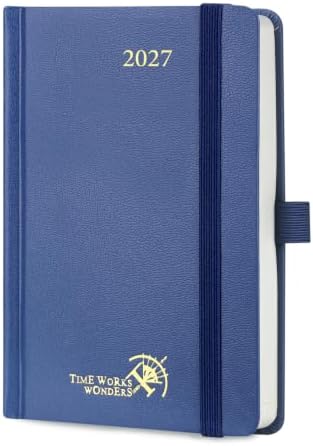POPRUN 2027 Pocket Daily Planner One Page Per Day, 4.25"x6.25",Day Planner