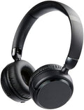 Amazon Basics Bluetooth On-Ear Headphones Wireless with Microphone, Deep Bass, 35 Hour Playtime, Foldable, Collapsible, Portable Travel Friendly, Black