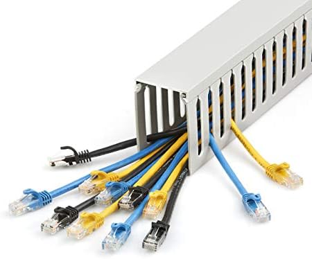 StarTech Open Slot Cable Management Raceway, with Cover, TAA (CBMWD5075)