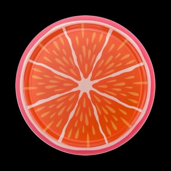 PopSockets Adhesive Phone Grip, Holder- Jelly Citrus | Secure Comfortable Hold, Anti-Drop, Kickstand, Squishy, Jelly, Fruit