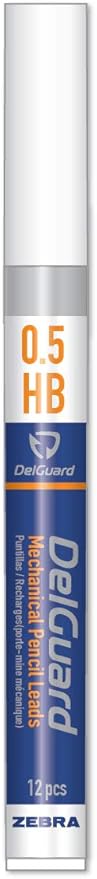 Zebra Pen DelGuard Mechanical Pencil Refill, 0.5mm, Fine Point, 1-Pack