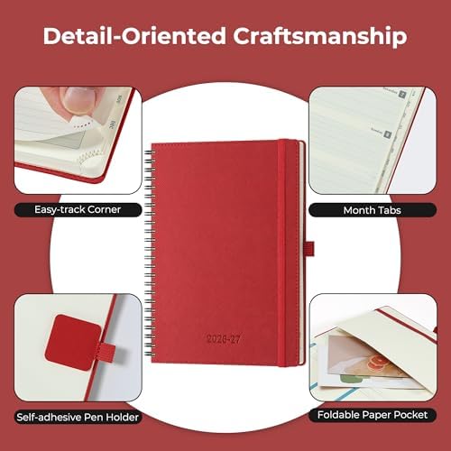 Planner 2026-2027 Daily Daily Weekly and Monthly,8.5"x6.5"