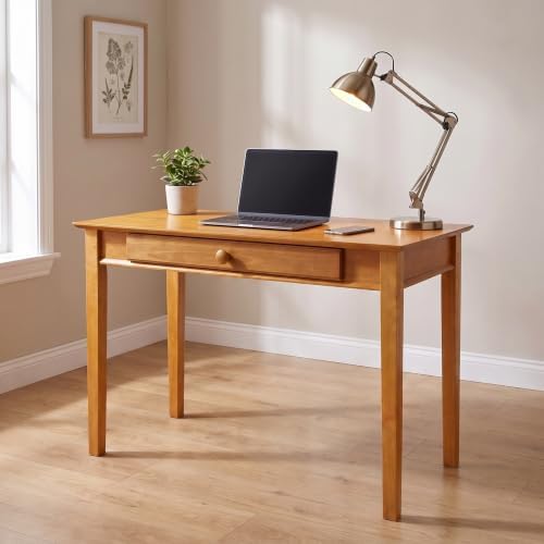 Winsome Wood Studio Home Office, Honey