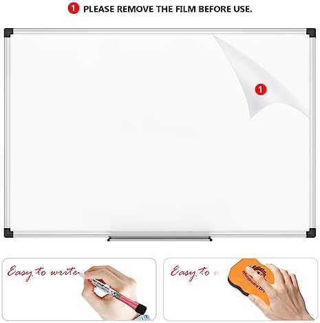 XBoard Magnetic Dry Erase Whiteboard 24 x 18 Inches