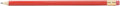 Pencil Guy Round Red Blank Sharpened Pencils - Black Lead 1000 per box