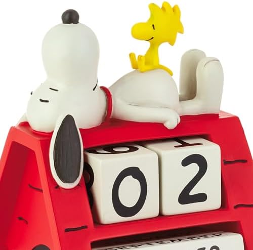 Hallmark Peanuts Snoopy Perpetual Calendar (Smile) Office Supplies