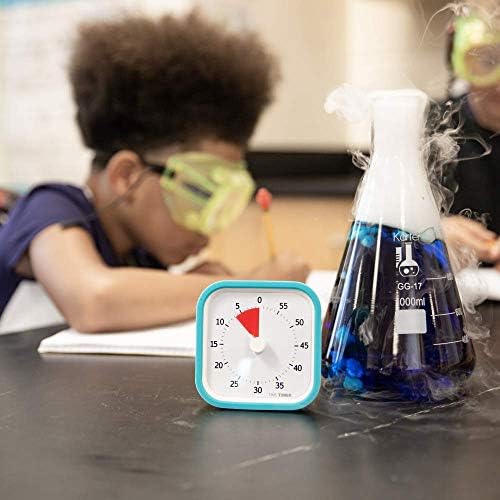 TIME TIMER 60 Minute MOD Education Edition ⁠— Visual Timer with Desktop Software for Kids Classroom Learning, Teachers Desk Clock, Study Tool and Office Meetings with Silent Operation (Sky Blue)