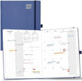 POPRUN Monthly Planner 2026-2027, Large-8" x 10", 18 Month Calendar Book
