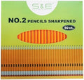 S & E TEACHER'S EDITION Wooden Pencils, 50Pcs