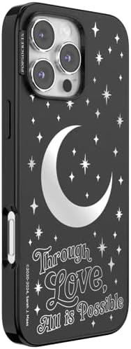PopSockets iPhone 16 Pro Max Phone Case w/MagSafe Grip- All is Possible | Magnetic, Wireless Charging, Camera & Drop Protection, Acotar, Throne, Glass, Sarah, Bookish
