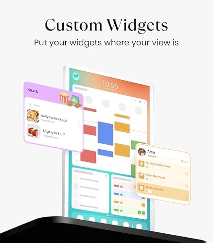 Cozyla Calendar Plus 2: 32"4K Smart Digital Calendar with Google Play Store