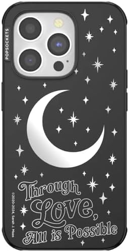 PopSockets iPhone 14 Pro Phone Case with MagSafe- All is Possible | Magnetic, Wireless Charging, Camera & Drop Protection, Acotar, Throne, Glass, Sarah, Bookish