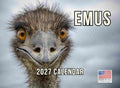 Emu Calendar 2027 Monthly Wall Calender 12 Month