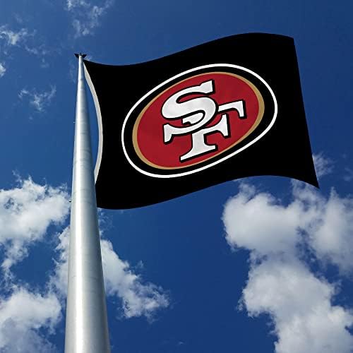NFL Rico Industries Standard 3' x 5' Banner Flag Single Sided - Indoor or Outdoor - Home Décor