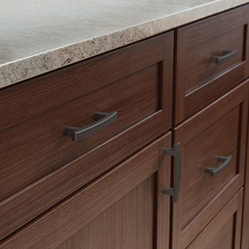 Franklin Brass (10-Pack) – Soft Iron Cabinet Handles, 3 Inch Hole Center, Pulls for Drawers, Kitchen Cabinet Door, Dressers | Pierce