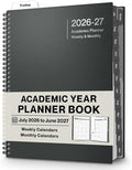 Dunwell 2026-2027 Planner 8.5x11, Weekly Monthly Academic Calendar