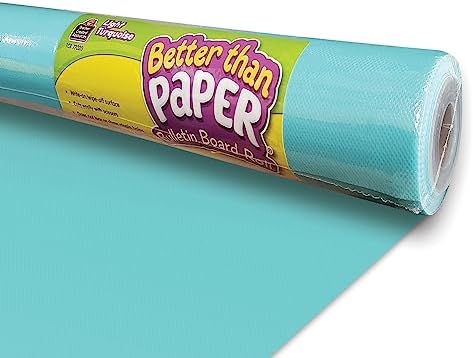 Teacher Created Resources Light Turquoise Better Than Paper Bulletin Board Roll (TCR77020)