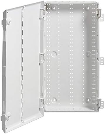 Leviton 28" Wireless Structured Media Center with Vented Hinged Door, 49605-28P, White