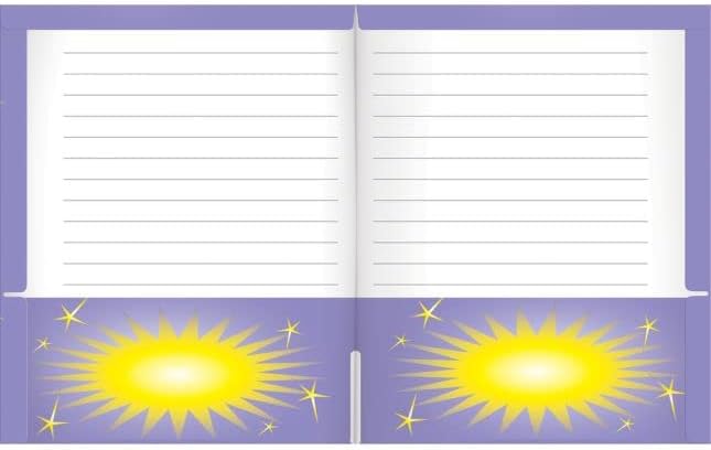 Really Good Stuff Welcome Folders - Kindergarten - 12 folders