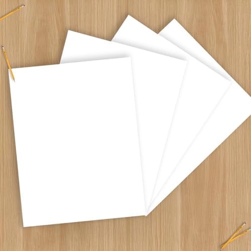 School Smart Folding Bristol Tagboard, 24 x 36 Inches, White, Pack of 100