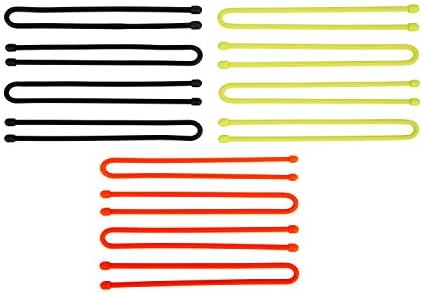 Nite Ize Gear Tie Original ProPacks - Reusable Rubber Twist Ties for Indoor & Outdoor Use - Bendable Wire Interior - Durable Rubber Exterior - Secure Grip - Assorted Colors, 12" (12 Pack)