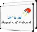 XBoard Magnetic Dry Erase Whiteboard 24 x 18 Inch (Pack of 2)