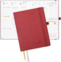POPRUN 2027 Planner, 6.5" x 8.5", Daily Weekly and Monthly Appointment Book
