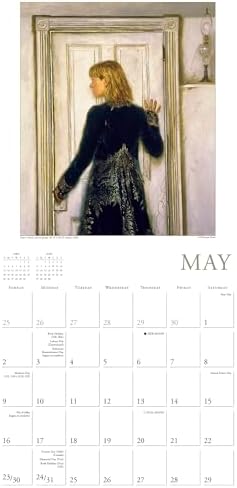 The Art of Jamie Wyeth 2027 Wall Calendar, 16-Month Fine Art & American Realism Painting Calendar, 12" x 12"
