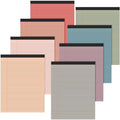 Fuutreo 8 Pcs Legal Pads 8.5 x 11 Colored Note Pads, Vintage Color