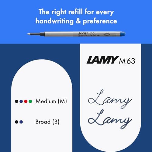 LAMY safari umbra - Rollerball Pen with ergonomic grip & line width M - for pleasant long writing - made of robust ASA plastic - including rollerball refill LAMY M 63 in black