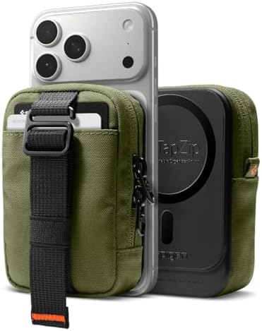 Spigen for MagSafe Wallet Magnetic Pouch Organizer, Tintap Zip V2 MagFit