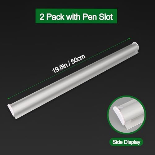 Ticket Holder for Restaurant Order Receipt Holders Strip(20 in, Silver, 2p)