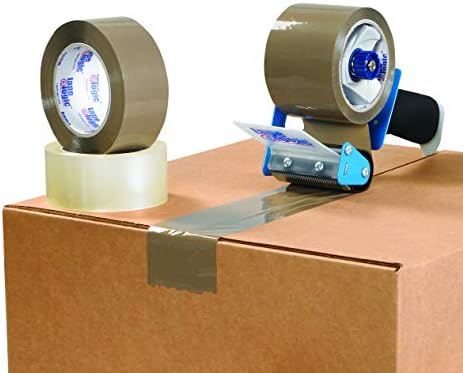 BOX USA Aviditi Tape Logic 3 Inch x 110 Yard 2.6 Mil Tan, Heavy Duty Acrylic Packing Tape, 24 Pack, Perfect for Packing, Shipping, Moving, Home and Office