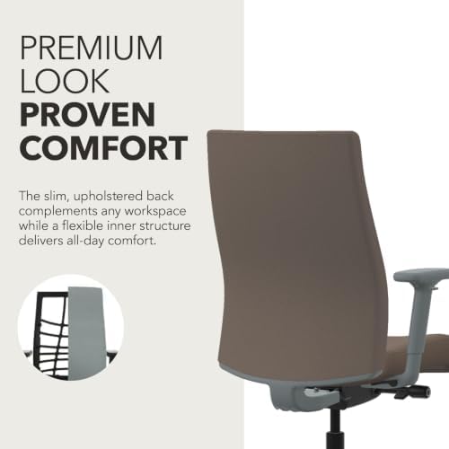 HON Ignition 2.0 Ergonomic Office Chair, Lumbar Support, Desk Chair, Bark