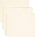 Smead End Tab Fastener File Folder, Shelf-Master® Reinforced Straight-Cut Tab, 50 Count