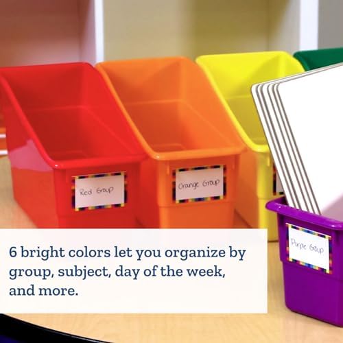 Really Good Stuff Durable Book & Binder Holders, 12-Pack, Red