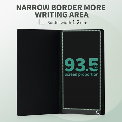 LCD Writing Tablet for Adults: 6.5 Inch Drawing Board with PU Leather Case