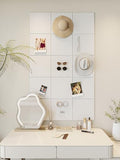 Thick Felt Pin Board Tiles 15 Pack, 11.8x11.8 Bulletin Board for Wall