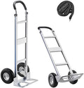 VEVOR Heavy Duty Hand Truck 500 lbs 10 in Wheels Aluminum Moving Dolly