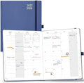 POPRUN Monthly Planner 2027-2028, Large-8" x 10", 18-Month Calendar Book