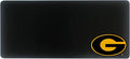 Grambling State University Classic Cloth Desk Mat, Durable Office Supplies, Non-Slip Base, Responsive Desk Pad with Smooth Cloth Surface, Black