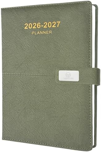 2026-2027 Daily Planner - One Page per Day, Daily Calendar Book