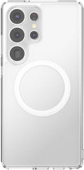 PopSockets Samsung Galaxy S25 Ultra Phone Case MagSafe- Clear | Compatible with MagSafe PopSockets, Drop Protection, Clear, Translucent, iPad, Removable, Popper