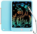 LCD Writing Tablet 10 Inch, Toys for 3 4 5 6 7 8 9 10 Year Old Boys Girls, Colorful Doodle Board Drawing Tablet, Gift for Boys Toddlers Age 3-12 Years, Memo Board, Drawing Pads with Lanyard(Lake Blue)