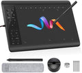 IMAGE Drawing Tablet 10x6 Inch, 8192 Pressure Levels & Battery-Free Pen