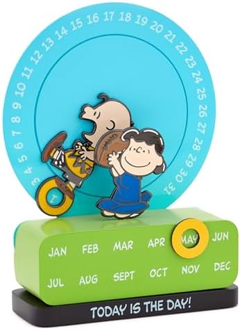 Hallmark Peanuts Magnetic Perpetual Calendar (Charlie Brown and Lucy)