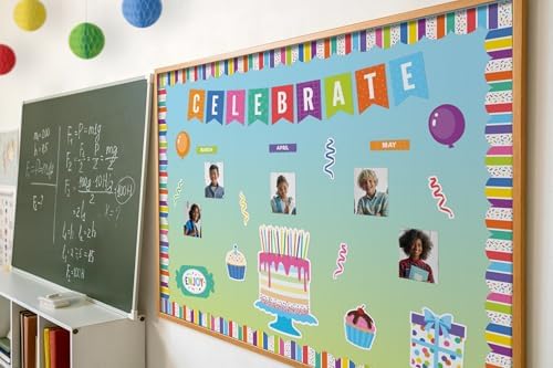 Teacher Created Resources Aqua and Lime Color Wash Better Than Paper Bulletin Board Roll (TCR77903)