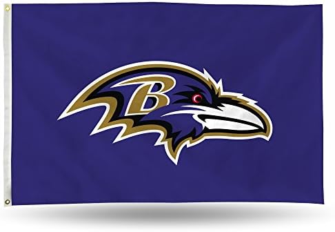 NFL Rico Industries Standard 3' x 5' Banner Flag Single Sided - Indoor or Outdoor - Home Décor
